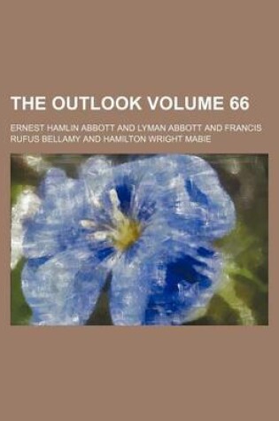 Cover of The Outlook Volume 66