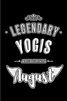 Book cover for Legendary Yogis are born in August