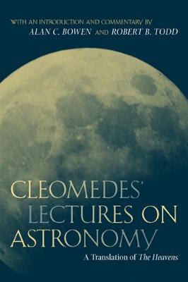 Cover of Cleomedes' Lectures on Astronomy