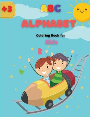 Book cover for ABC Alphabet Coloring Book for Kids
