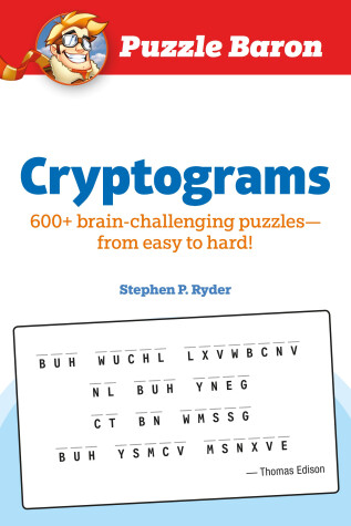 Book cover for Puzzle Baron Cryptograms