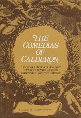 Book cover for Comedias of Calderon