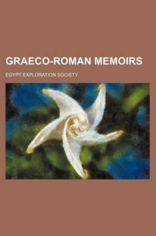 Cover of Graeco-Roman Memoirs