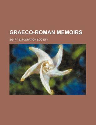 Book cover for Graeco-Roman Memoirs