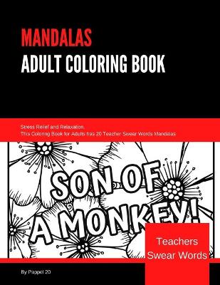 Book cover for Mandalas, Adult Coloring Book