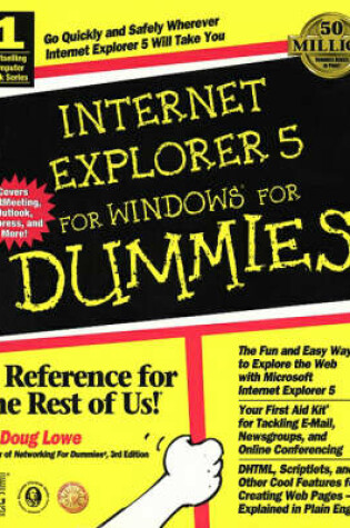 Cover of Internet Explorer 5 for Windows For Dummies