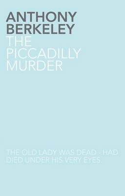 Book cover for The Piccadilly Murder