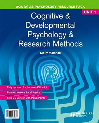 Book cover for AQA (A) AS Psychology Unit 1: Cognitive & Developmental Psychology and Research Methods Resource Pack
