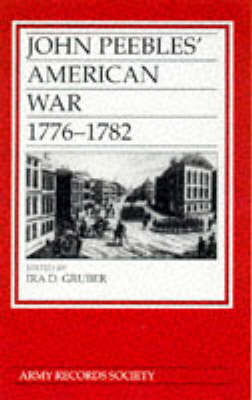 Book cover for John Peebles' American War, 1776-82