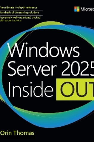 Cover of Windows Server 2025 Inside Out