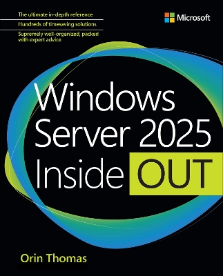 Book cover for Windows Server 2025 Inside Out