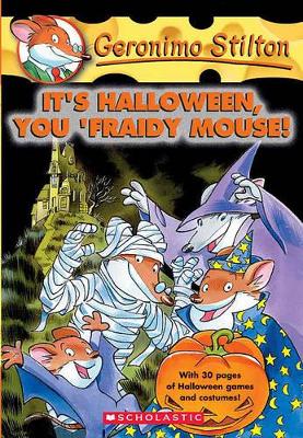 Book cover for It's Halloween, You 'Fraidy Mouse