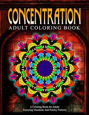 Book cover for CONCENTRATION ADULT COLORING BOOKS - Vol.13
