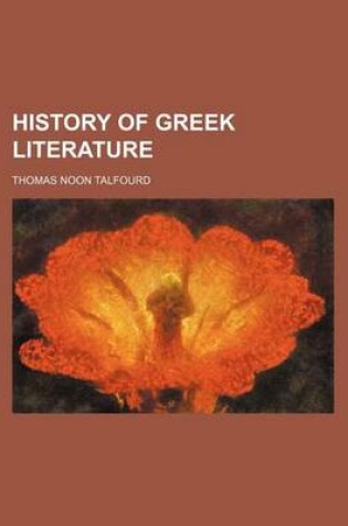 Cover of History of Greek Literature