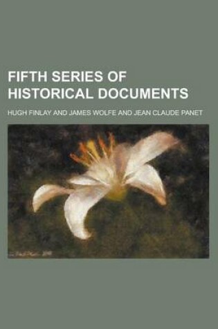 Cover of Fifth Series of Historical Documents