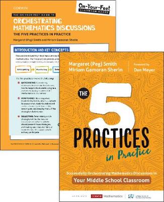 Cover of BUNDLE: Smith: The Five Practices in Practice Middle School + On-Your-Feet Guide to Orchestrating Mathematics Discussions: The Five Practices in Practice