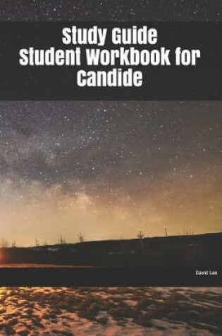 Cover of Study Guide Student Workbook for Candide