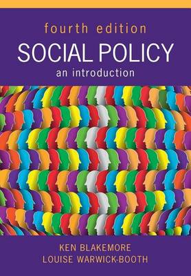 Book cover for Social Policy: An Introduction