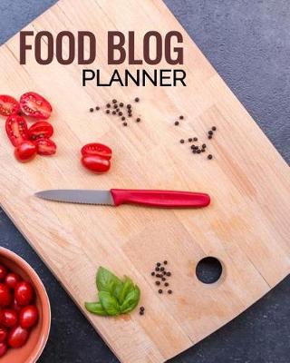 Book cover for Food Blog Planner