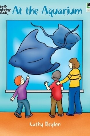 Cover of At the Aquarium Colouring Book