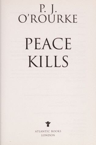 Cover of Peace Kills