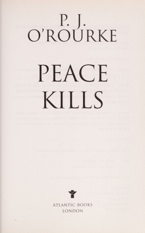 Book cover for Peace Kills