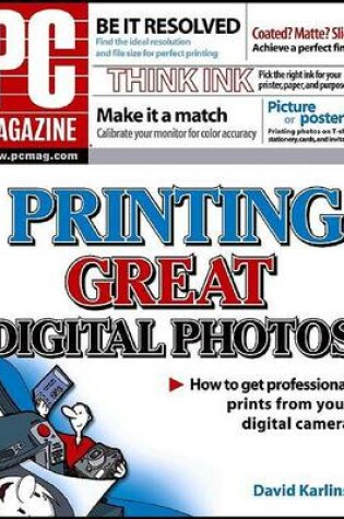 Cover of PC Magazine Printing Great Digital Photos