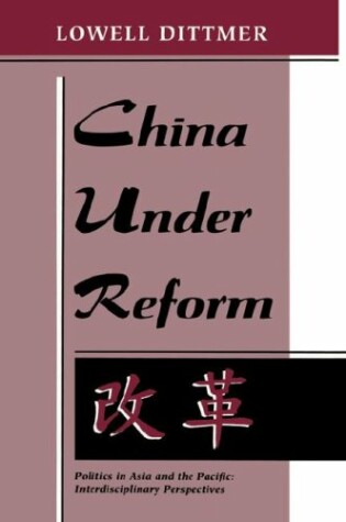 Cover of China Under Reform