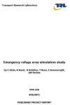 Book cover for Emergency refuge area simulation study