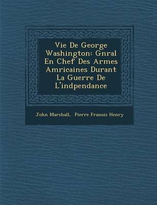 Book cover for Vie de George Washington
