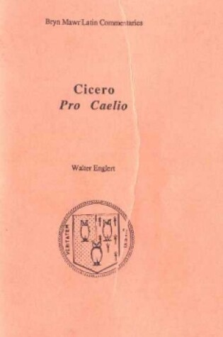 Cover of Pro Caelio