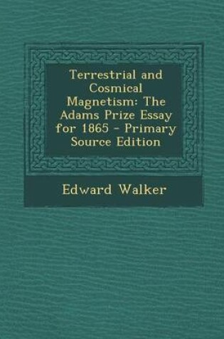 Cover of Terrestrial and Cosmical Magnetism