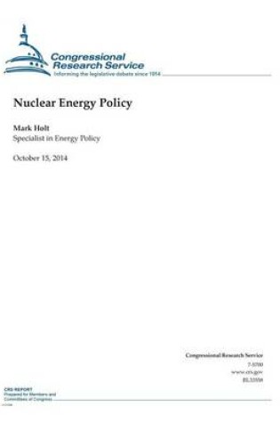 Cover of Nuclear Energy Policy