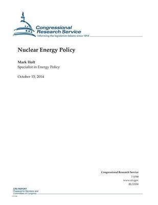 Book cover for Nuclear Energy Policy