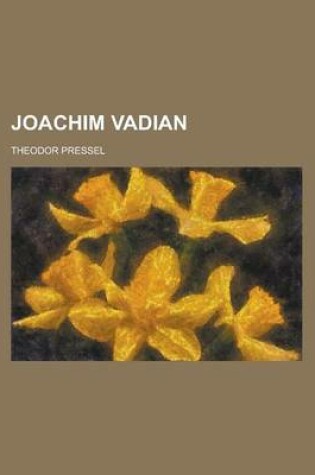 Cover of Joachim Vadian