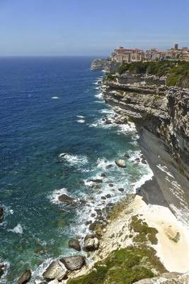 Book cover for Bonifacio, France Seaside Cliffs Journal