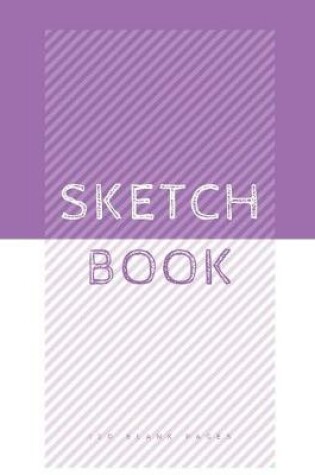 Cover of Purple and White Sketchbook