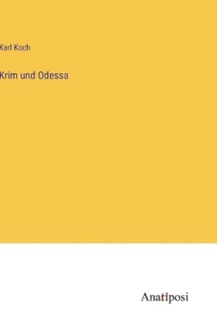 Cover of Krim und Odessa