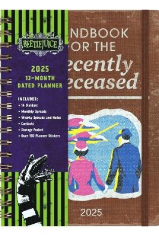 Cover of 2025 Beetlejuice 13-Month Weekly Planner