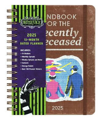 Cover of 2025 Beetlejuice 13-Month Weekly Planner