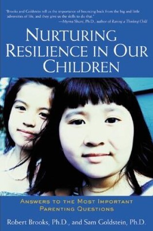 Cover of Nurturing Resilience in Our Children