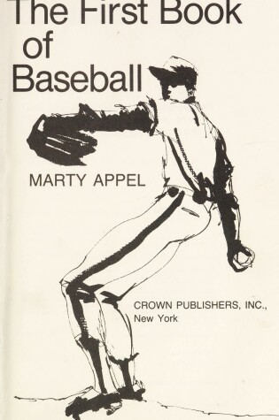 Cover of First Book of Baseball Rlb