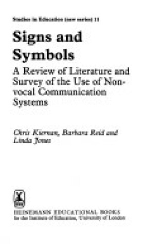 Cover of Signs and Symbols