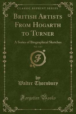 Book cover for British Artists from Hogarth to Turner, Vol. 1 of 2