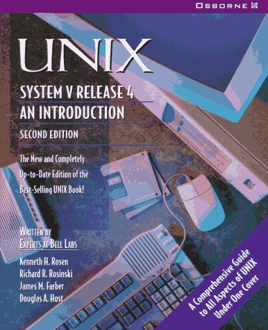 Book cover for Unix System V Release 4: An Introduction