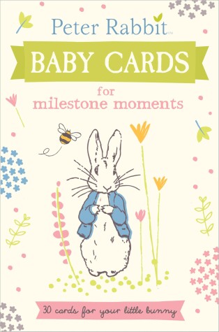 Cover of Peter Rabbit Baby Cards: for Milestone Moments