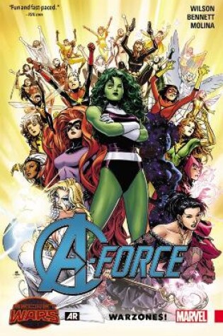 Cover of A-Force Volume 0: Warzones! TPB