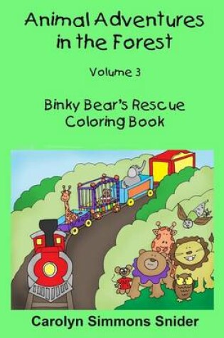 Cover of Binky Bear's Rescue Coloring Book