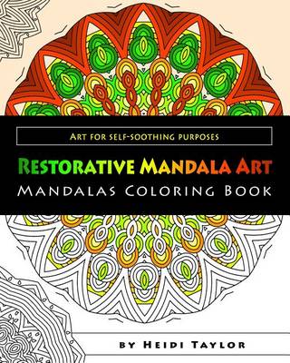 Book cover for Restorative Mandala Art