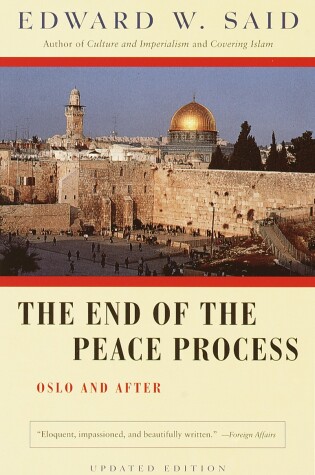 Cover of The End of the Peace Process